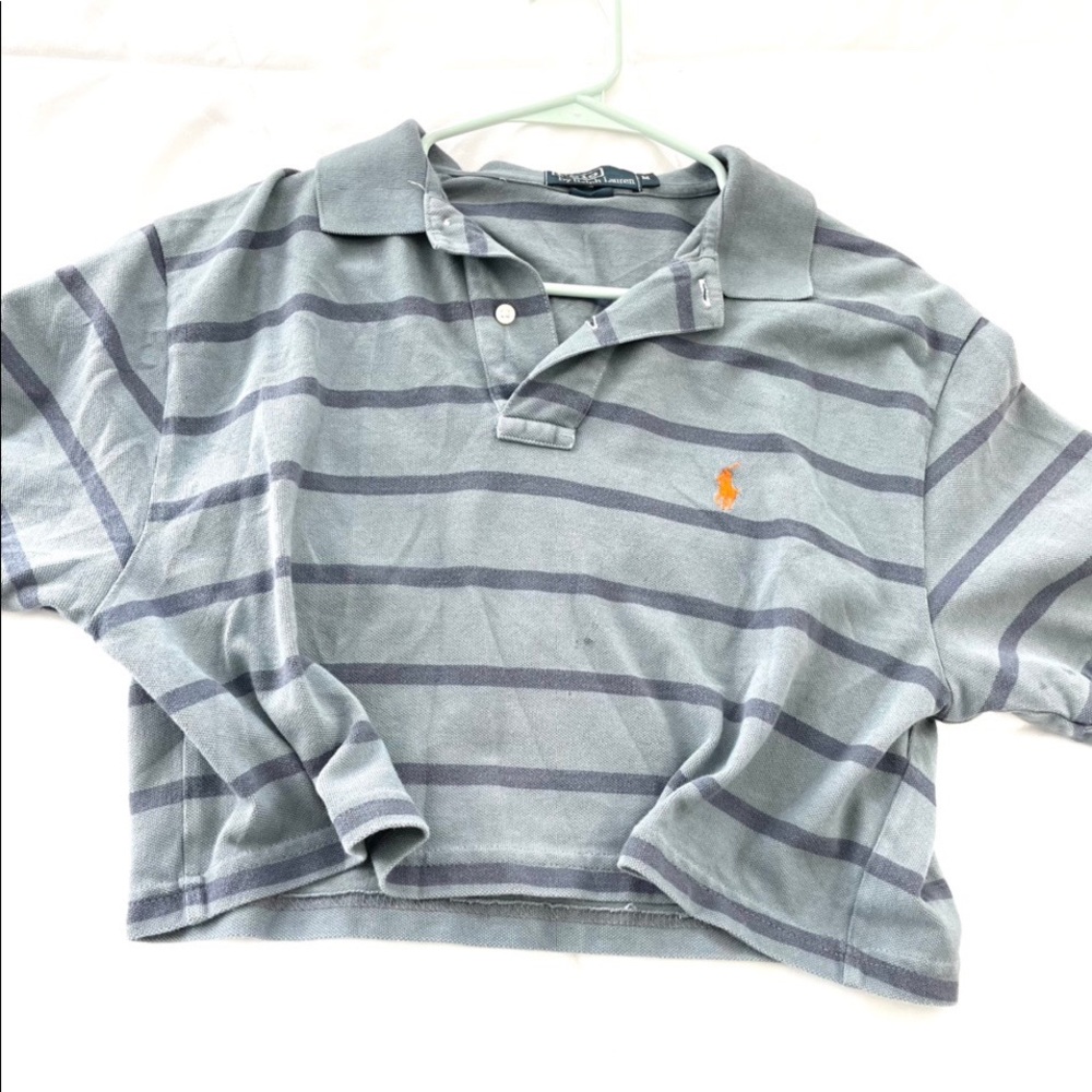 CROPPED POLO RALPH LAUREN TOP